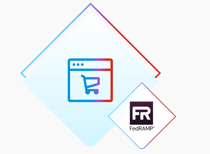 FedRamp logo and website Illustration