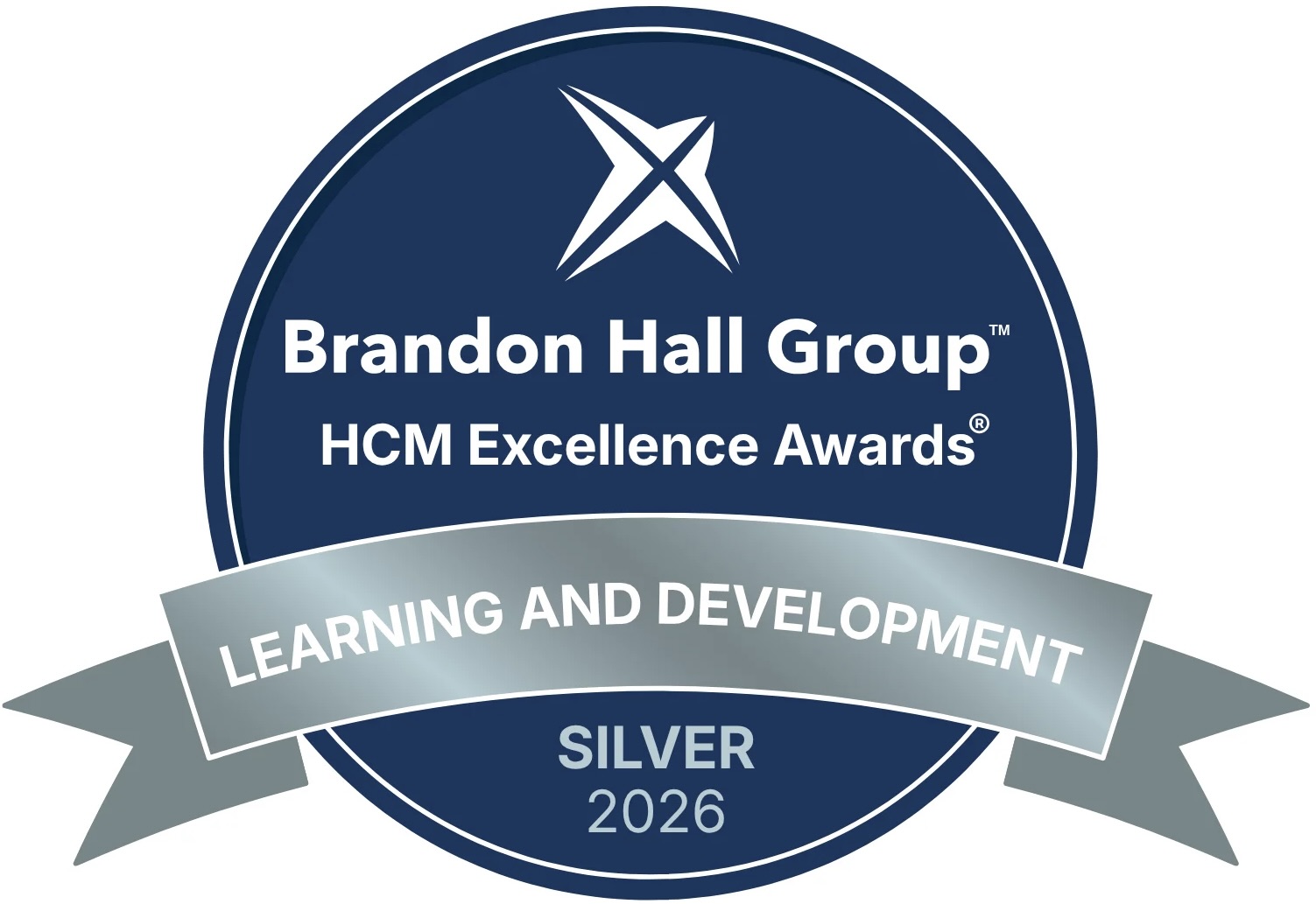 Brandon Hall Group Silver Award - Digital Badge