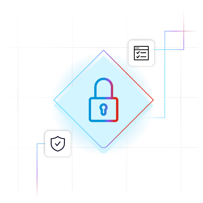 Security in compliance illustration