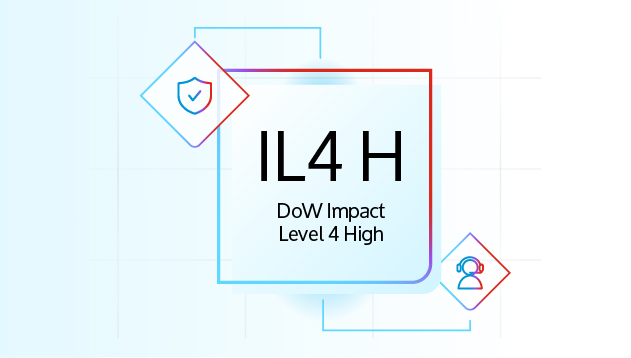 IL4 H DoW Impact Level 4 graphic