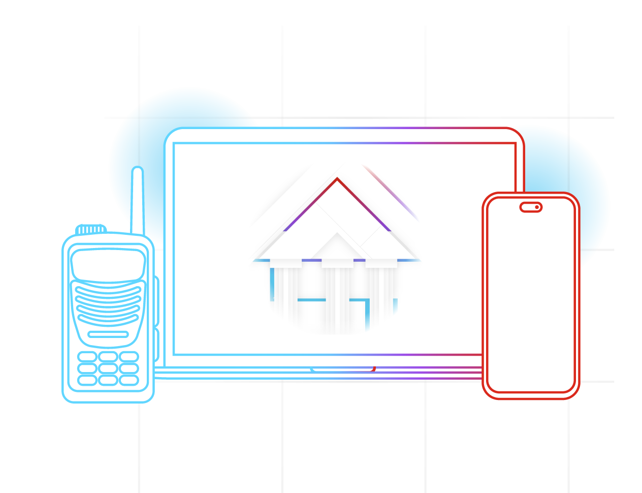 government solutions contact us illustration