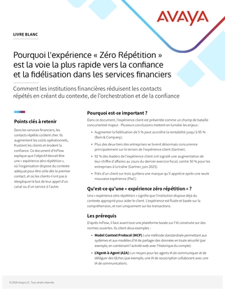 Why the Zero-Repeat Experience is the Fastest Route to Trust and Retention in Financial Services