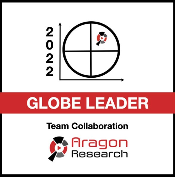 The Aragon Research Globe for Team Collaboration - Leader Badge