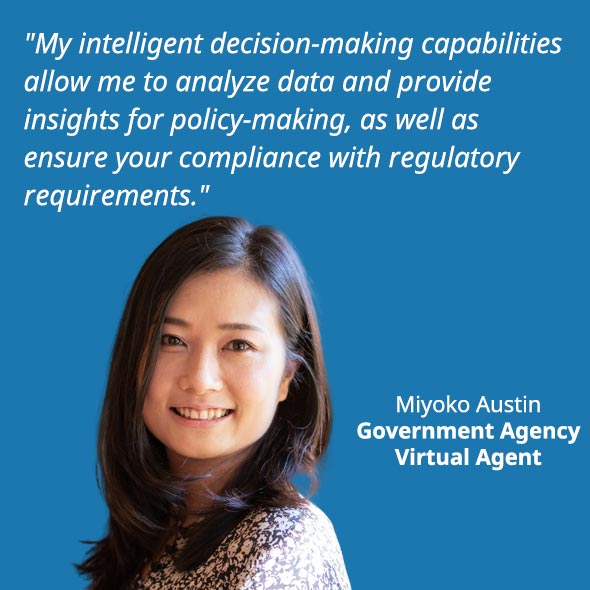 Miyoko Austin - Government Agency Virtual Agent