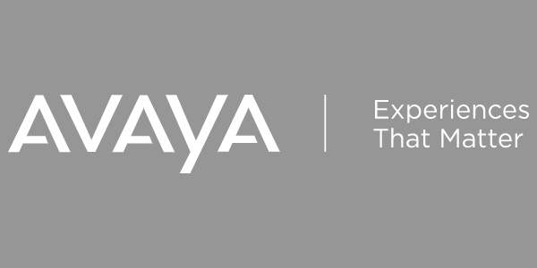 Avaya Tagline Logo White