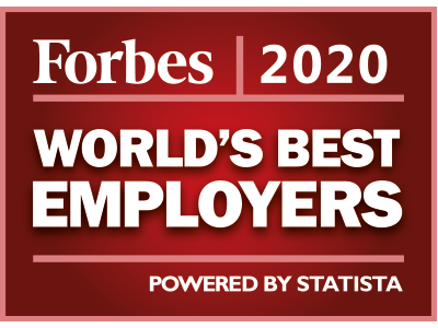 Forbes Best Employers 2020 Logo