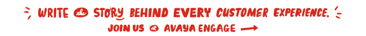 Avaya ENGAGE 2023. Register now!
